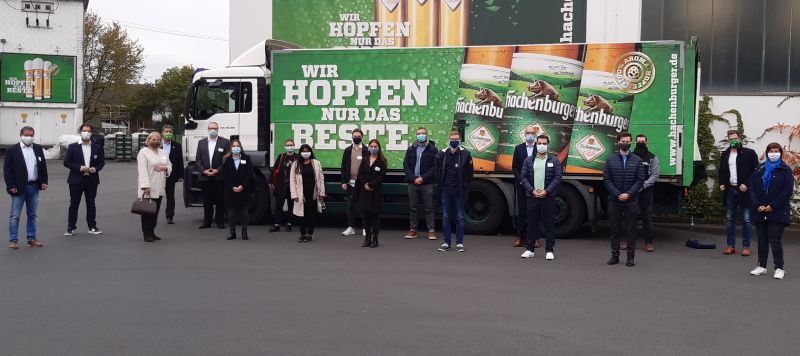 Abschlussprsentation des Praxisseminars der Zukunftswerkstatt SOSE 2020 in der Westerwald-Brauerei. Foto: privat
