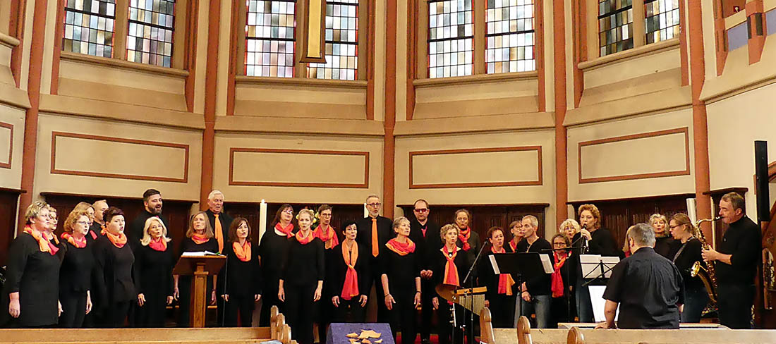 Gospel-Gottesdienst in der Marktkirche Neuwied 