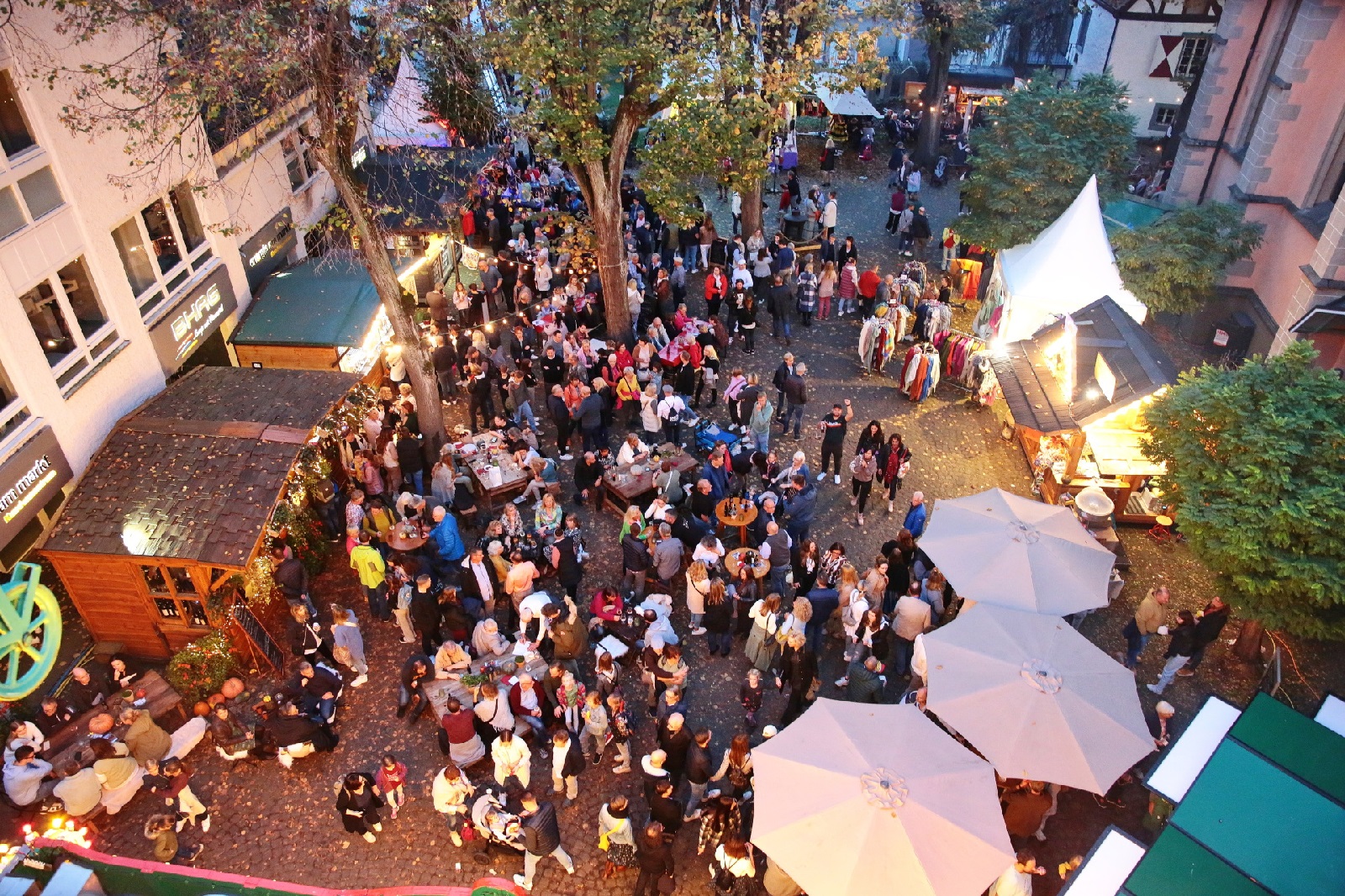 Der Martinimarkt. (Quelle: Stadt Bad Honnef)
