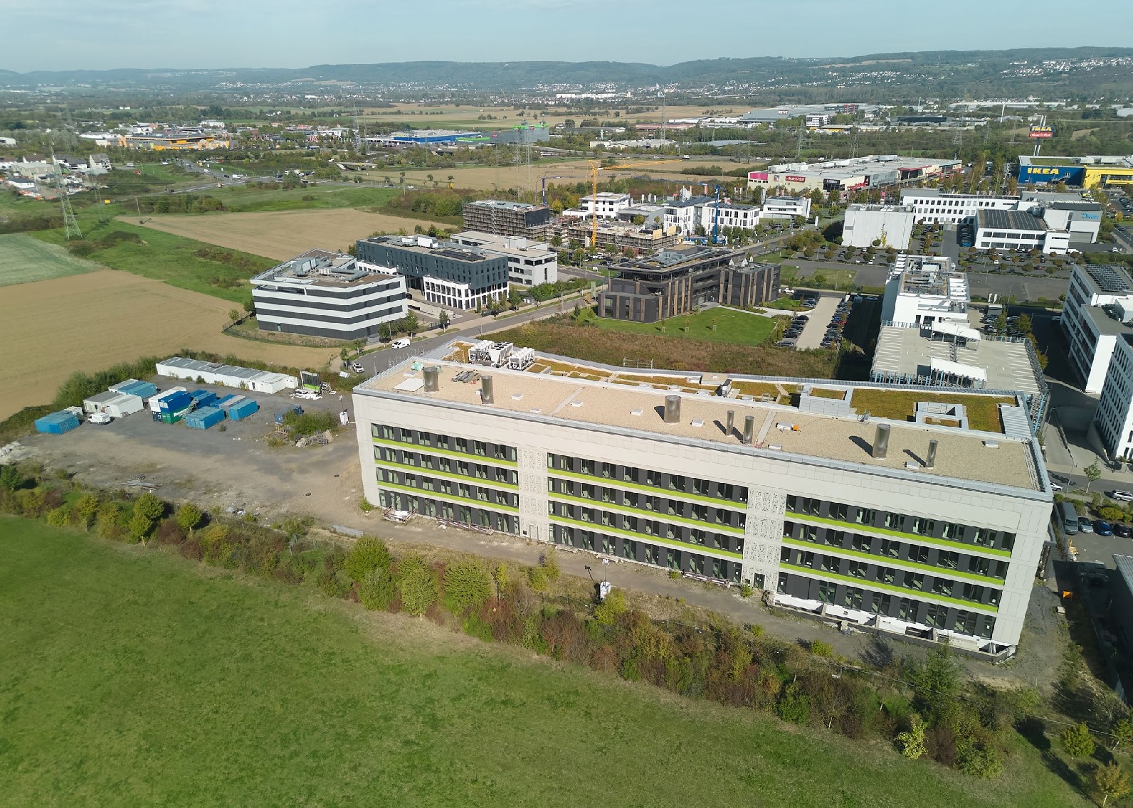 Neubau des Landesuntersuchungsamts in Koblenz. (Foto: Thomas Frey/dpa)