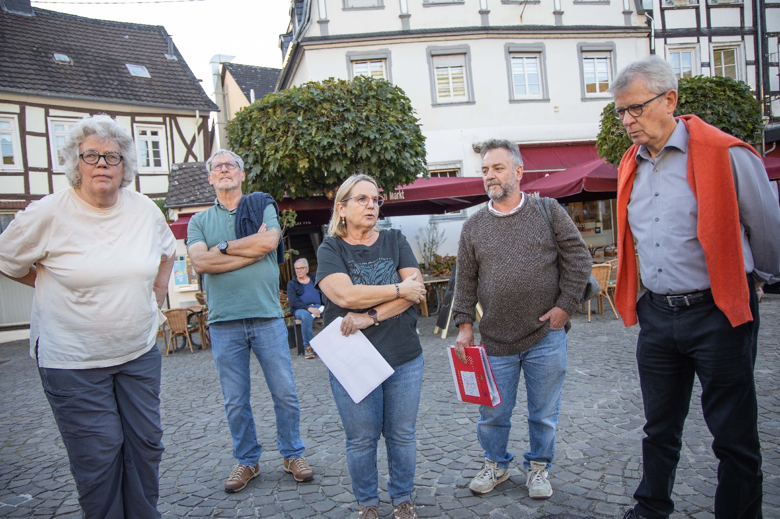 Stadtrundgang mit dem SPD-Ortsverein. (Foto: Ulrich Bieber)