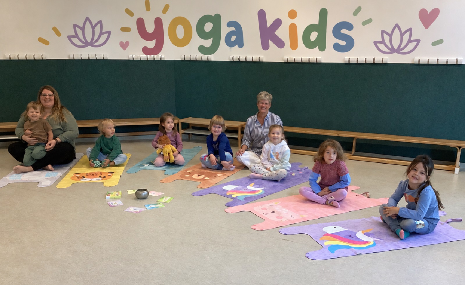 Yoga f�r die Kleinsten. (Quelle: Marion Schweigert)