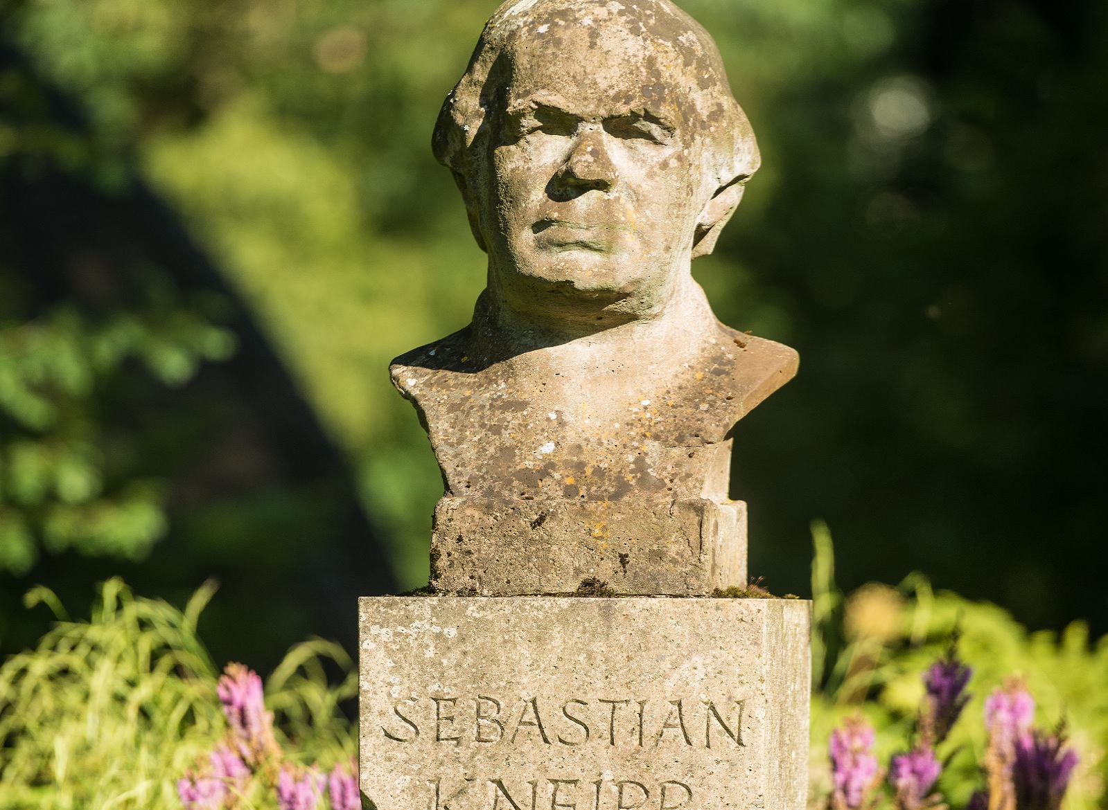 B�ste von Sebastian Kneipp. (Foto: Dominik Ketz)