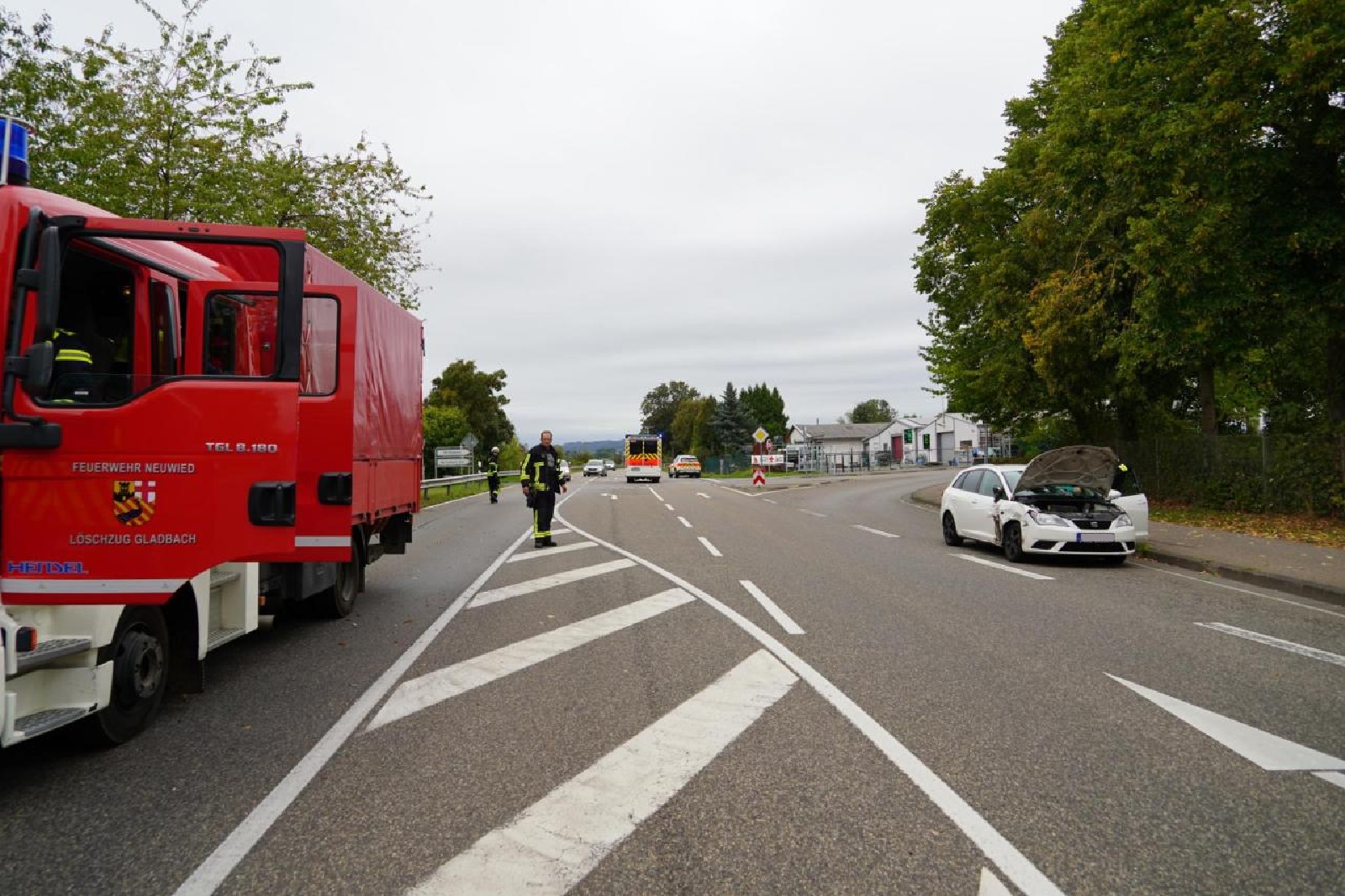 Unfallstelle. (Alle Fotos: Uwe Schumann)