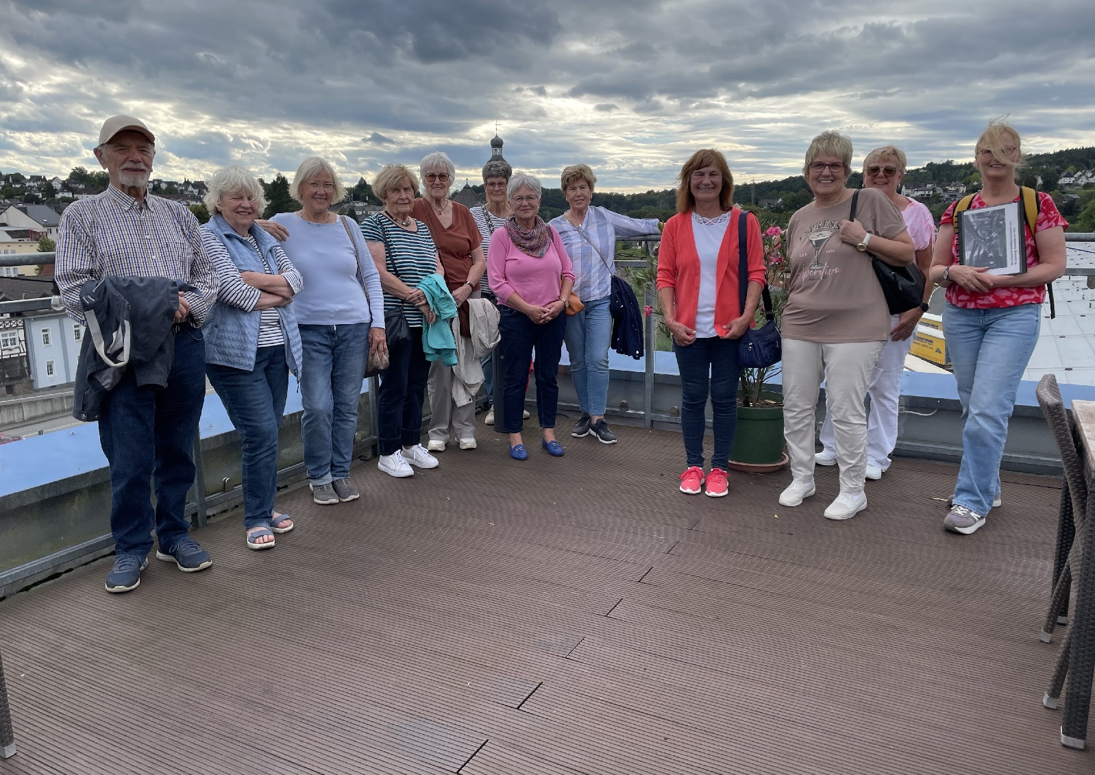 Landfrauen auf dem Dach. (Foto: Anka Seelbach)