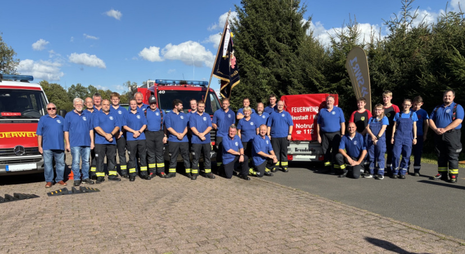 Feuerwehr Neustadt. (Foto: Hanns Lohmann/SWR)