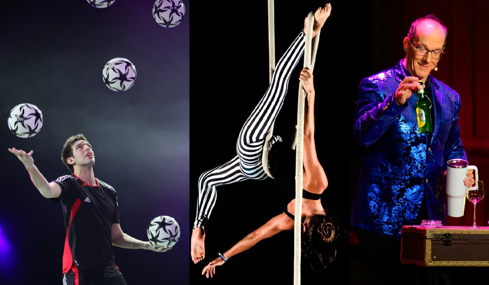 Fu�ballartisten, Ella Hummel und Kai Ahnung. (Fotos: Sebastian Heller, Ella Hummel, Dieter Becker)