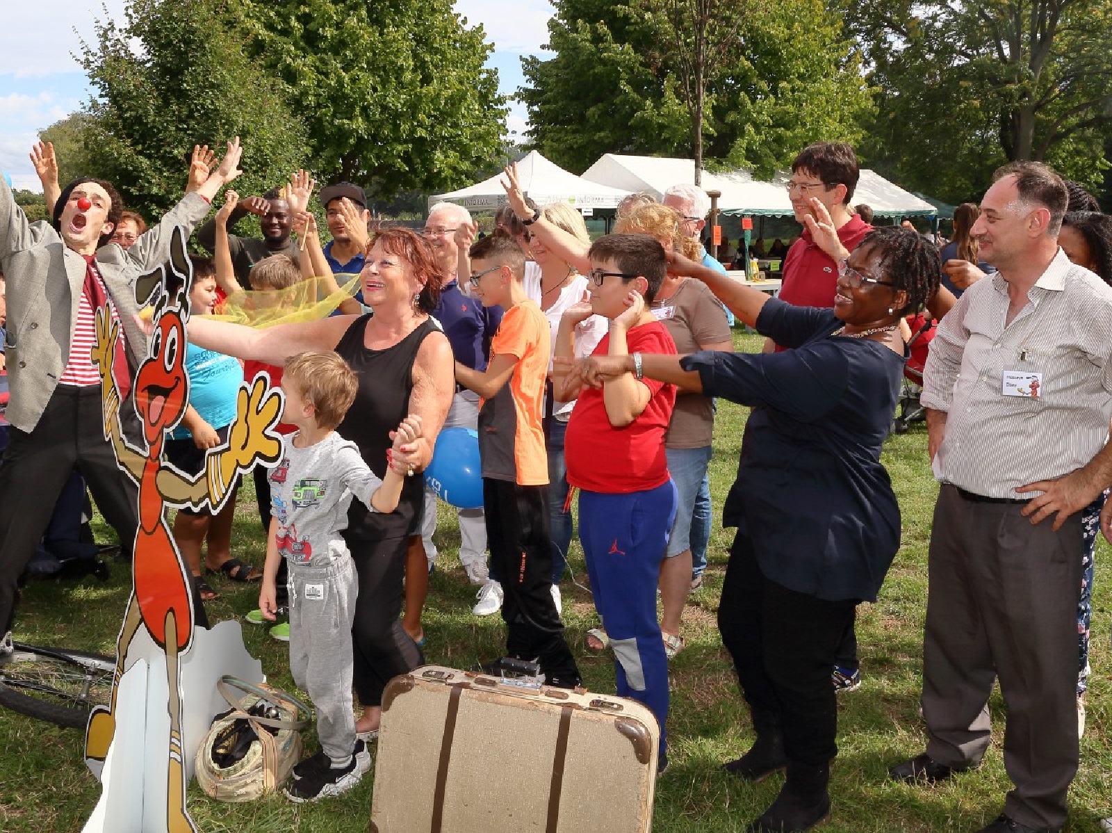 Spiel und Spa� beim letzten Familien- und Begegnungsfest. (Foto: Alexandra Heinz)
